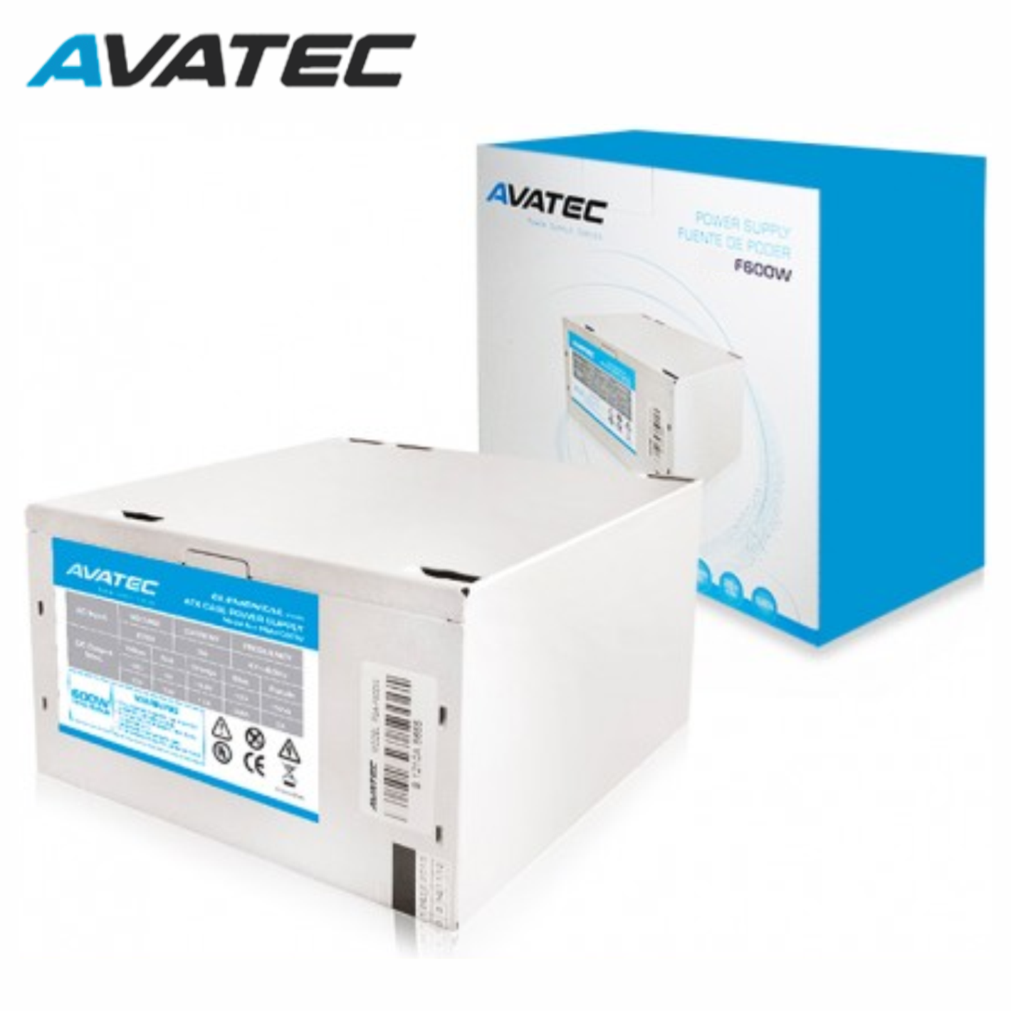 Fuente de Poder Avatec Box F600W