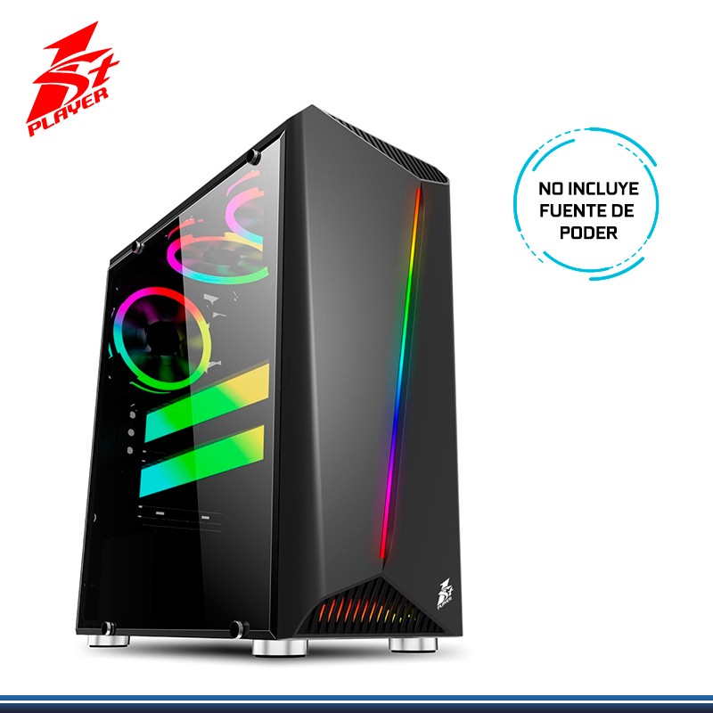 Case Gaming 1ST PLAYER RAINBOW-R5 sin Fuente 