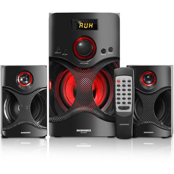 Parlante 2.1 Micronics Olimpo MIC S7072BT Bluetooth USB FM
