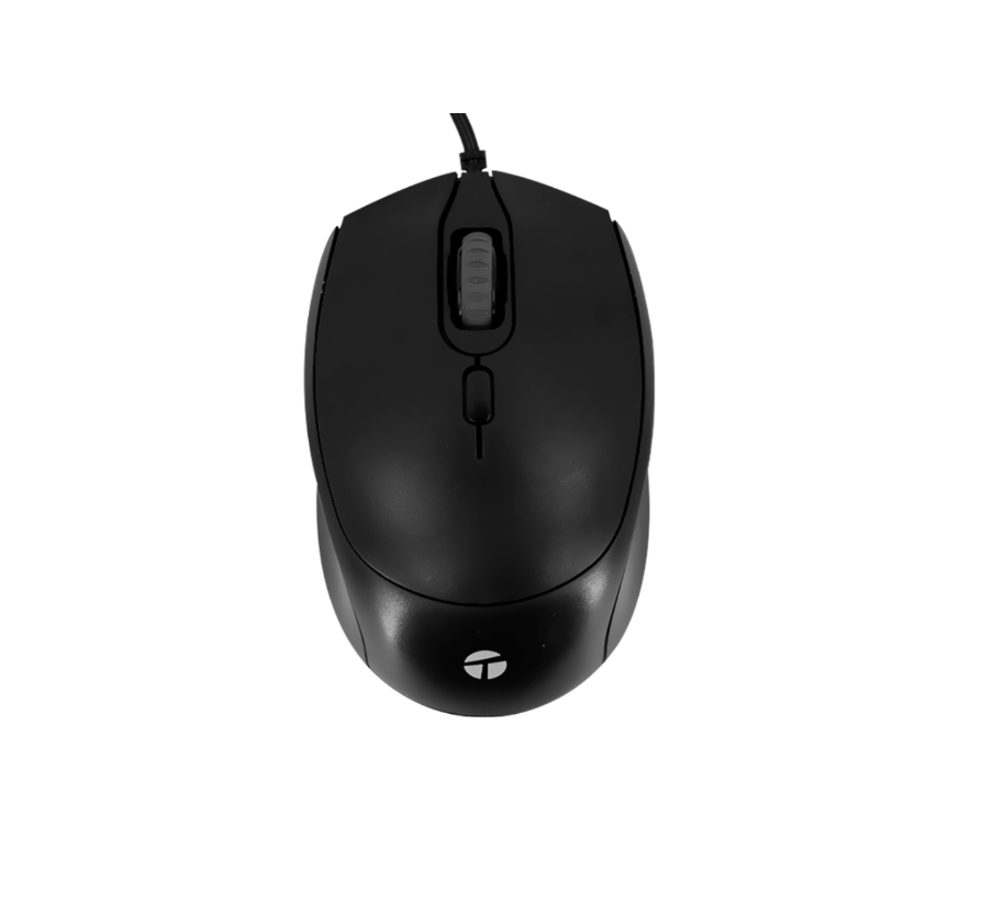 Mouse óptico TEROS TE-1222S, 800-1200-1600 DPI, USB, 4 botones